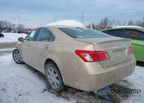 2007 Lexus Es 350 from USA, damaged, VIN JTHBJ46G272007644